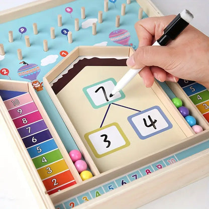 Ten frame math games