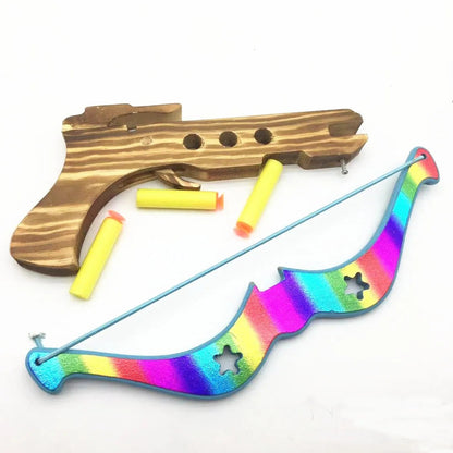 crossbody gun with soft foam projectile