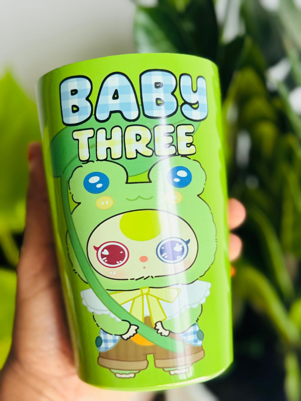 Stainless steel straw with tumbler