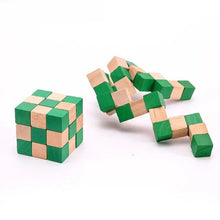 Snake cube / wooden dragon cube