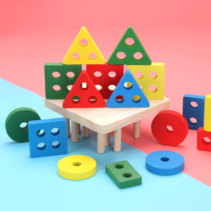 4 column shape sorter
