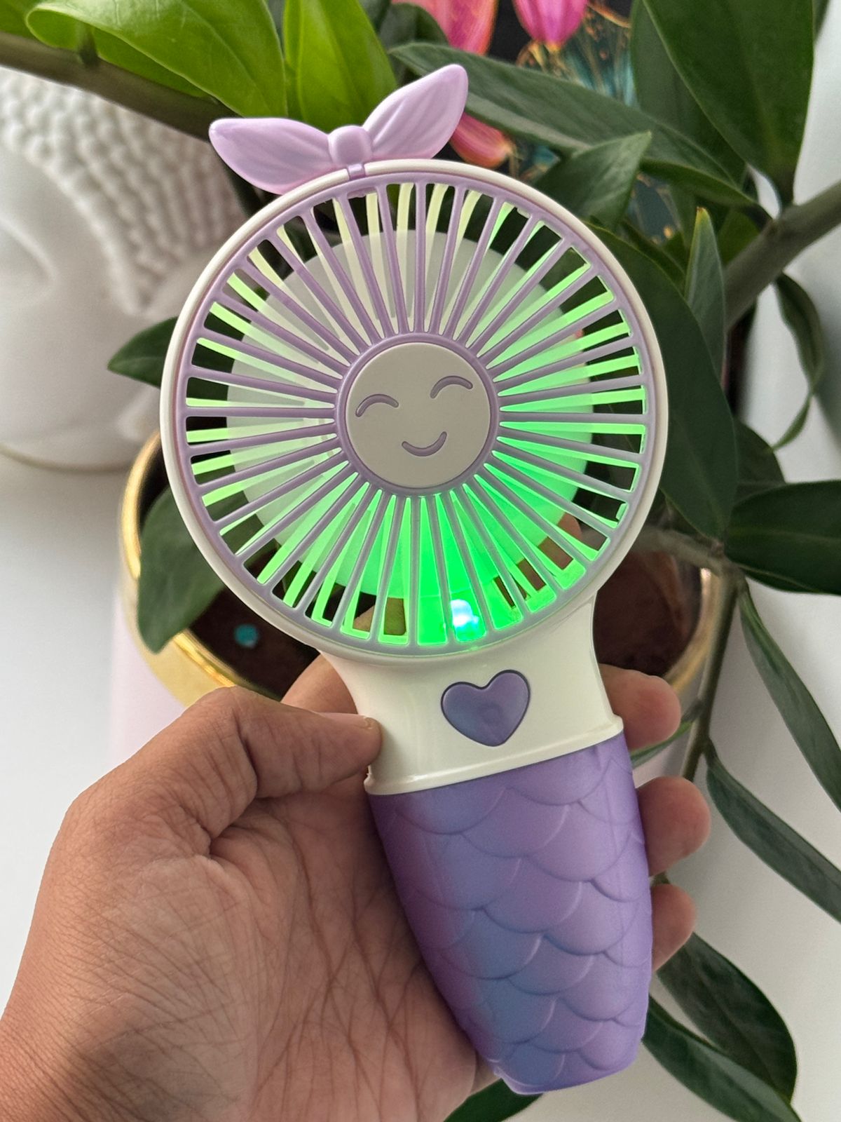 Mini Fan with holder