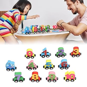 Number magnetic train