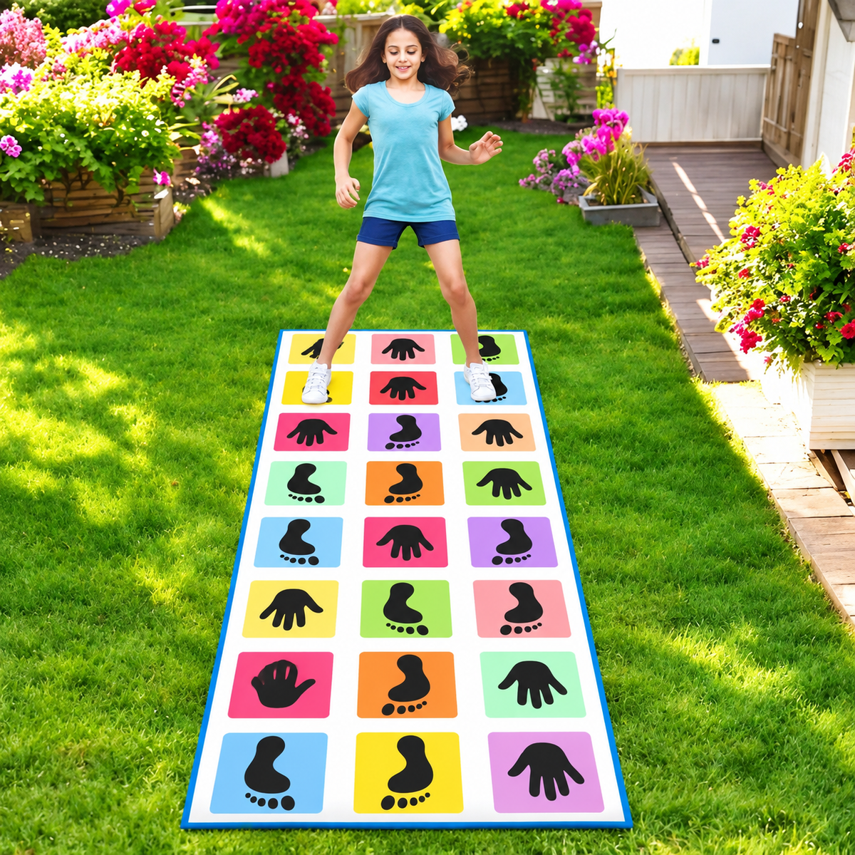 Hopscotch mat