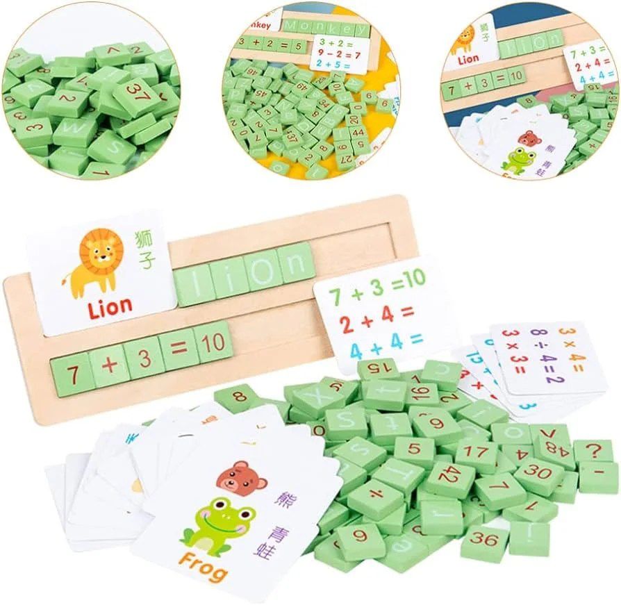 Alphanumeric teaching aids