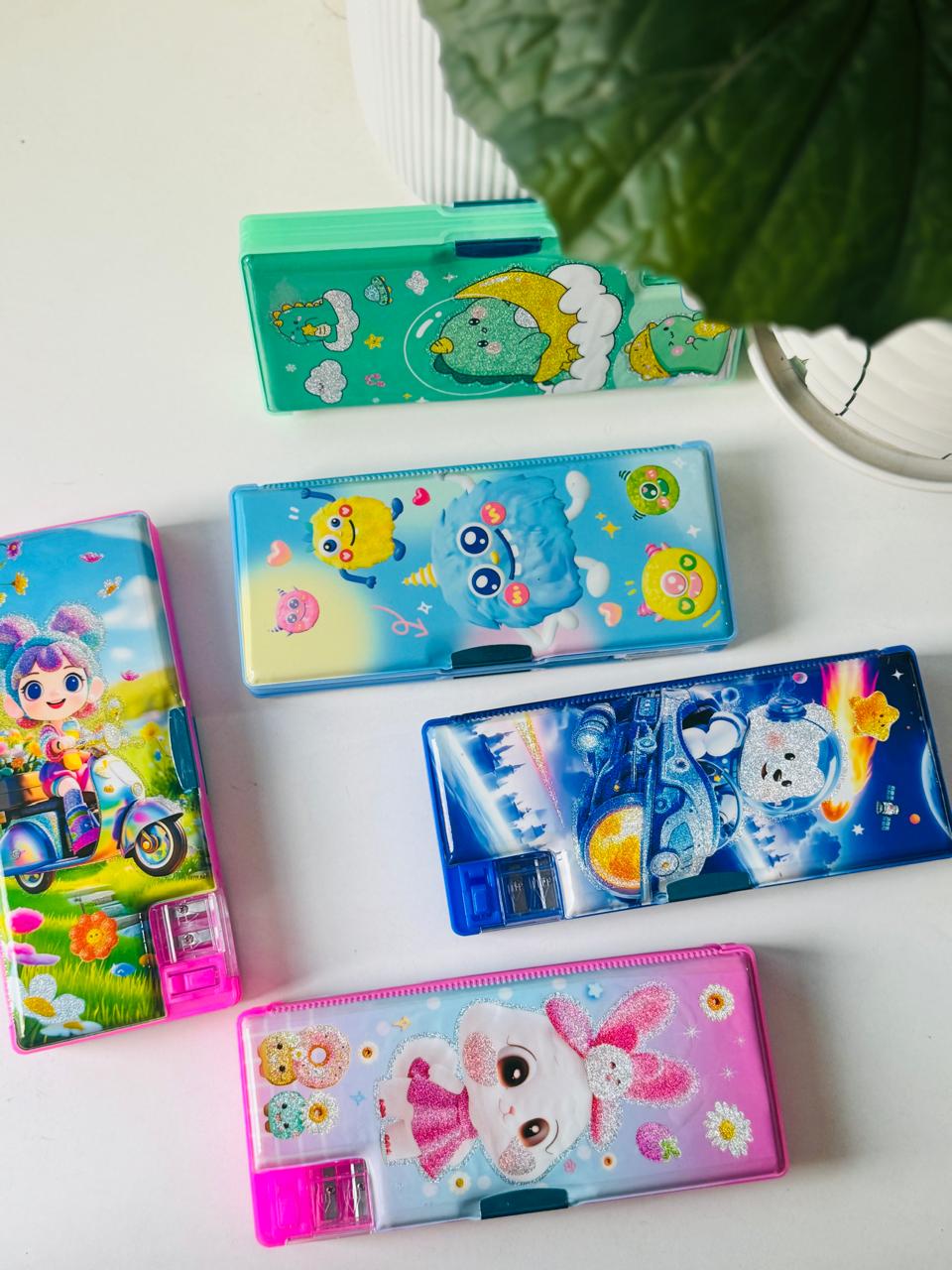 Double sided Pencil box