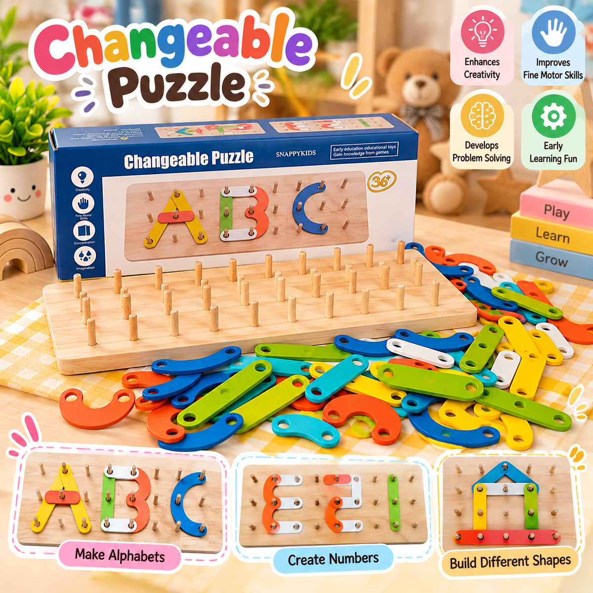 Changeable puzzle