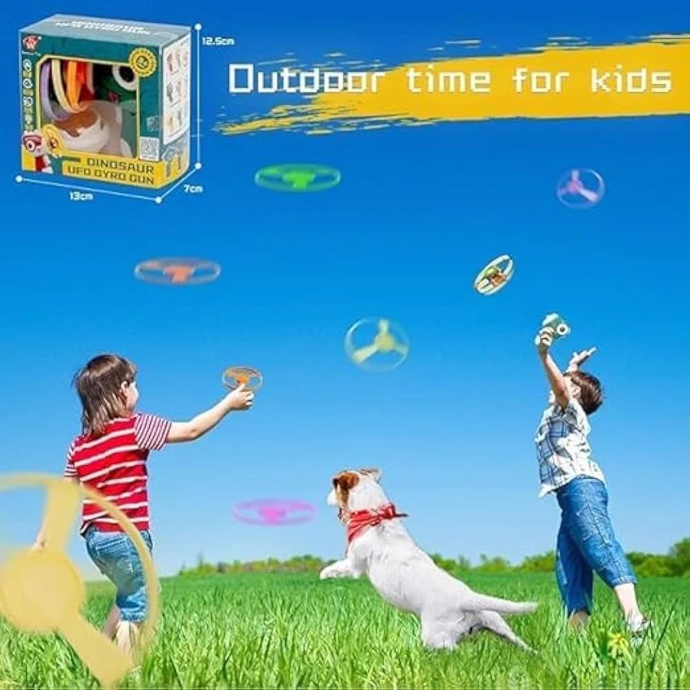 Dino UFO Gyro Gun