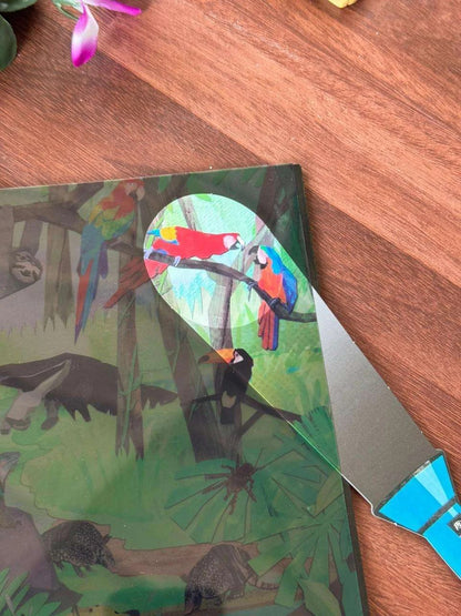 Flashlight exploration book