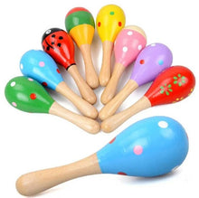 Egg with stick rattle