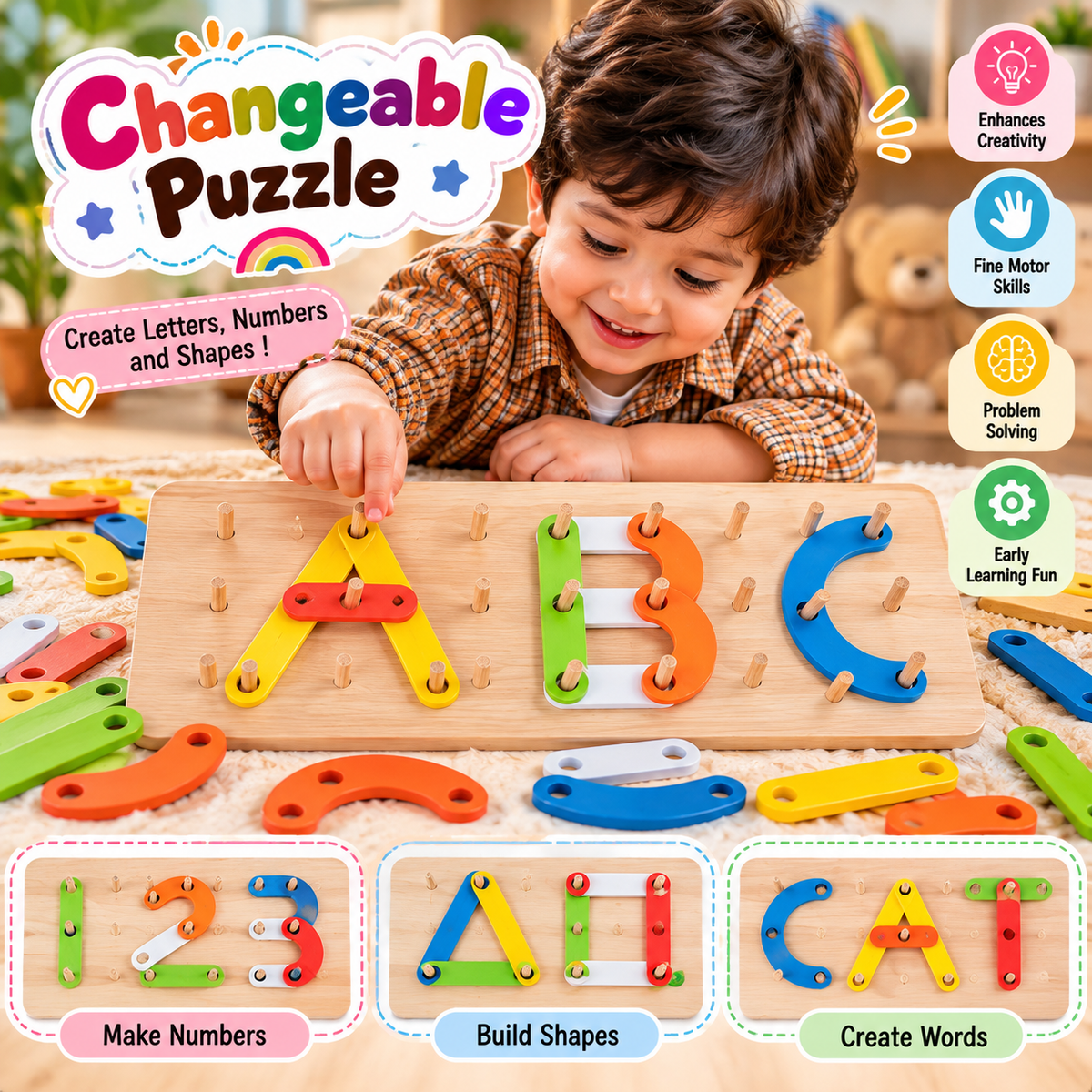 Changeable puzzle