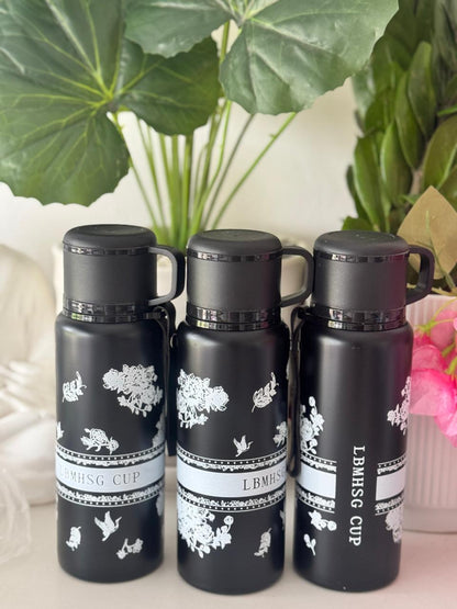 Leo black Thermos