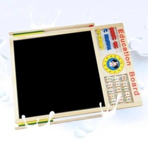 DOUBLE SIDED WOODEN WRITING BOARD