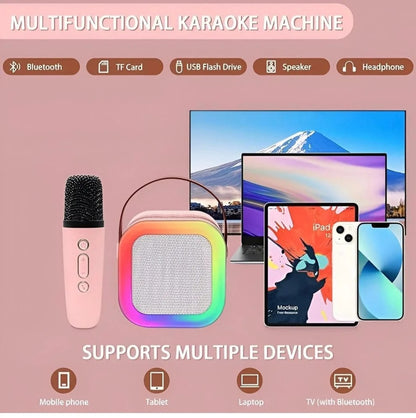 karaoke speaker [{with mike
