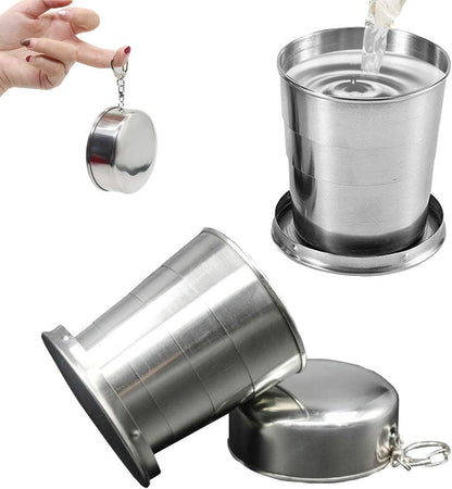 Steel Foldable mug/tumbler