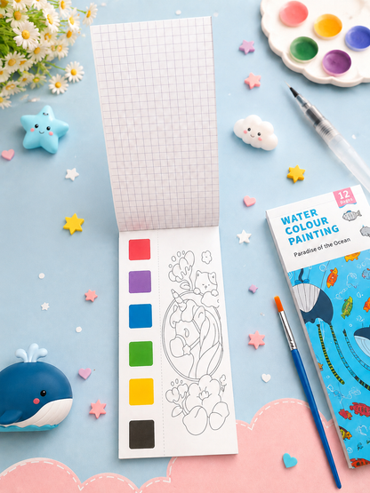 Water colouring book