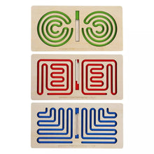 Left and Right Brain maze board