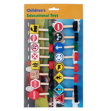 WOODEN TRAFFIC SIGNS
