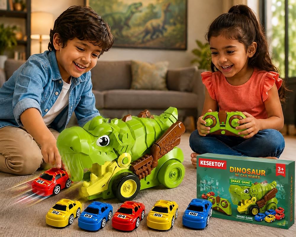 Dino Race car