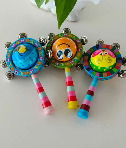 Roll over rattle