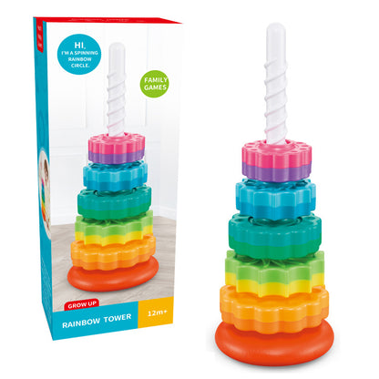 Spinning Rainbow tower