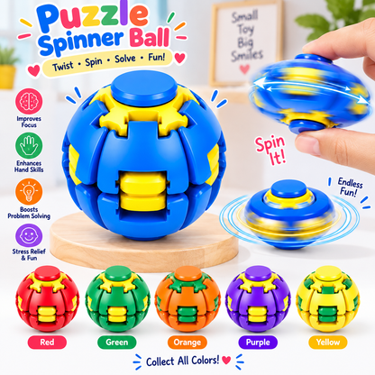 Fidget spinning Ball