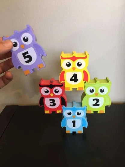 Owl stacking/Balancing toy