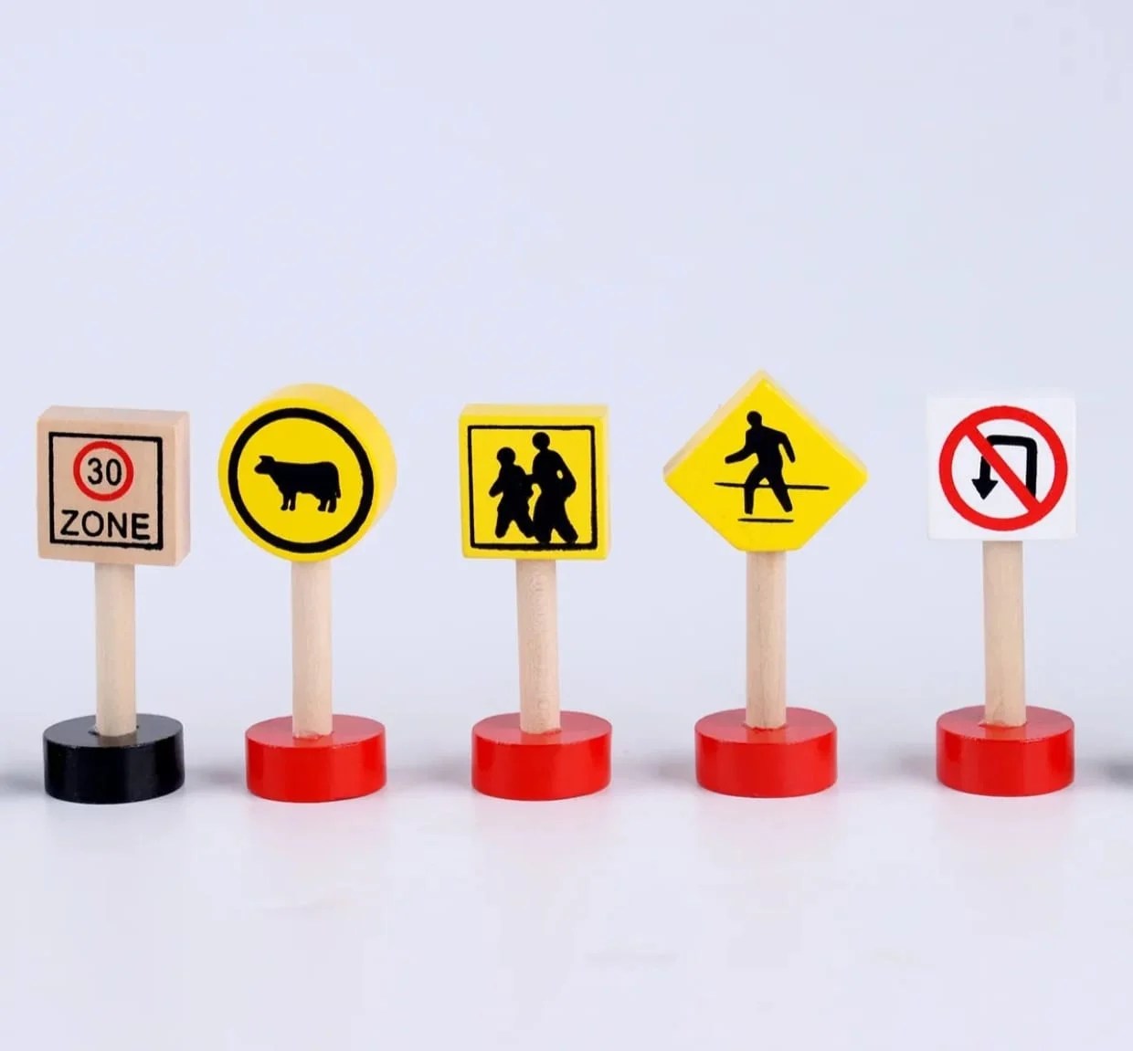 WOODEN TRAFFIC SIGNS