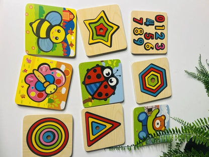 Jigsaw puzzle (pack of 9)