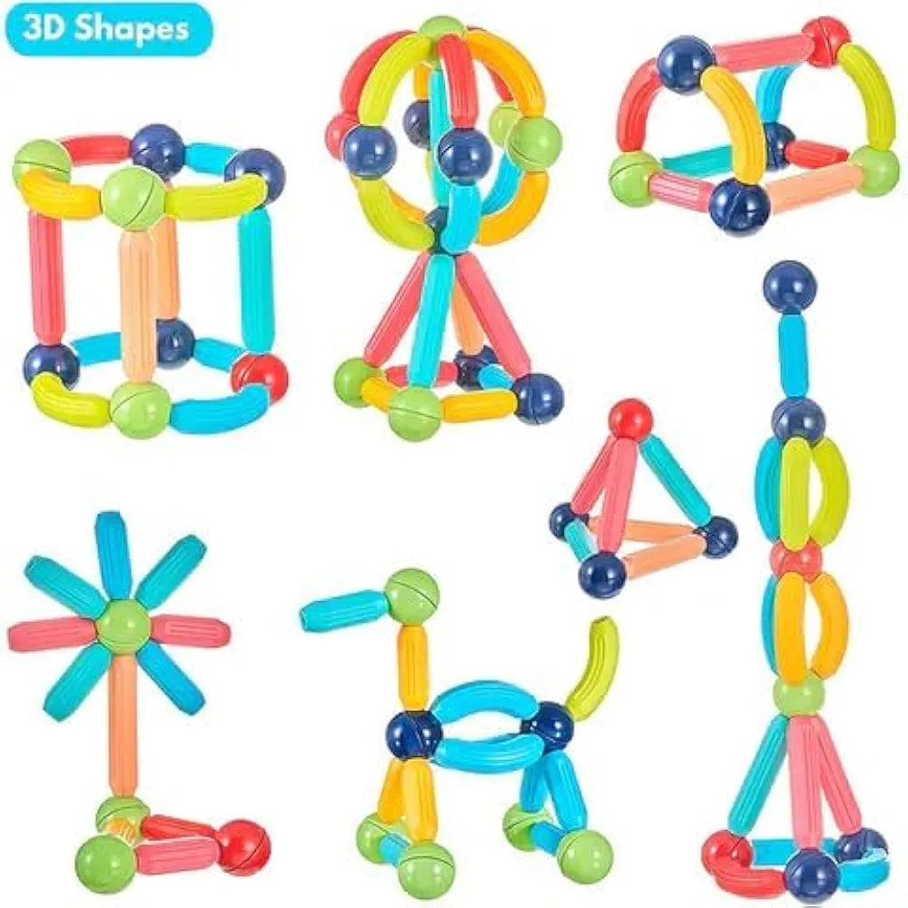 Magnetic sticks and balls(26 pcs)