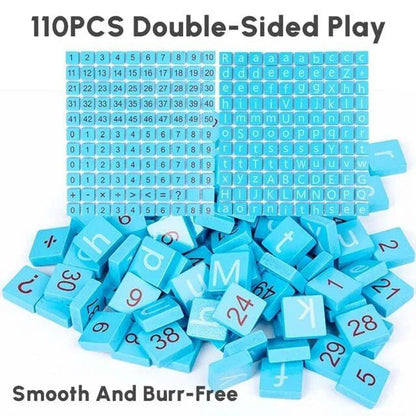 Alphanumeric teaching aids