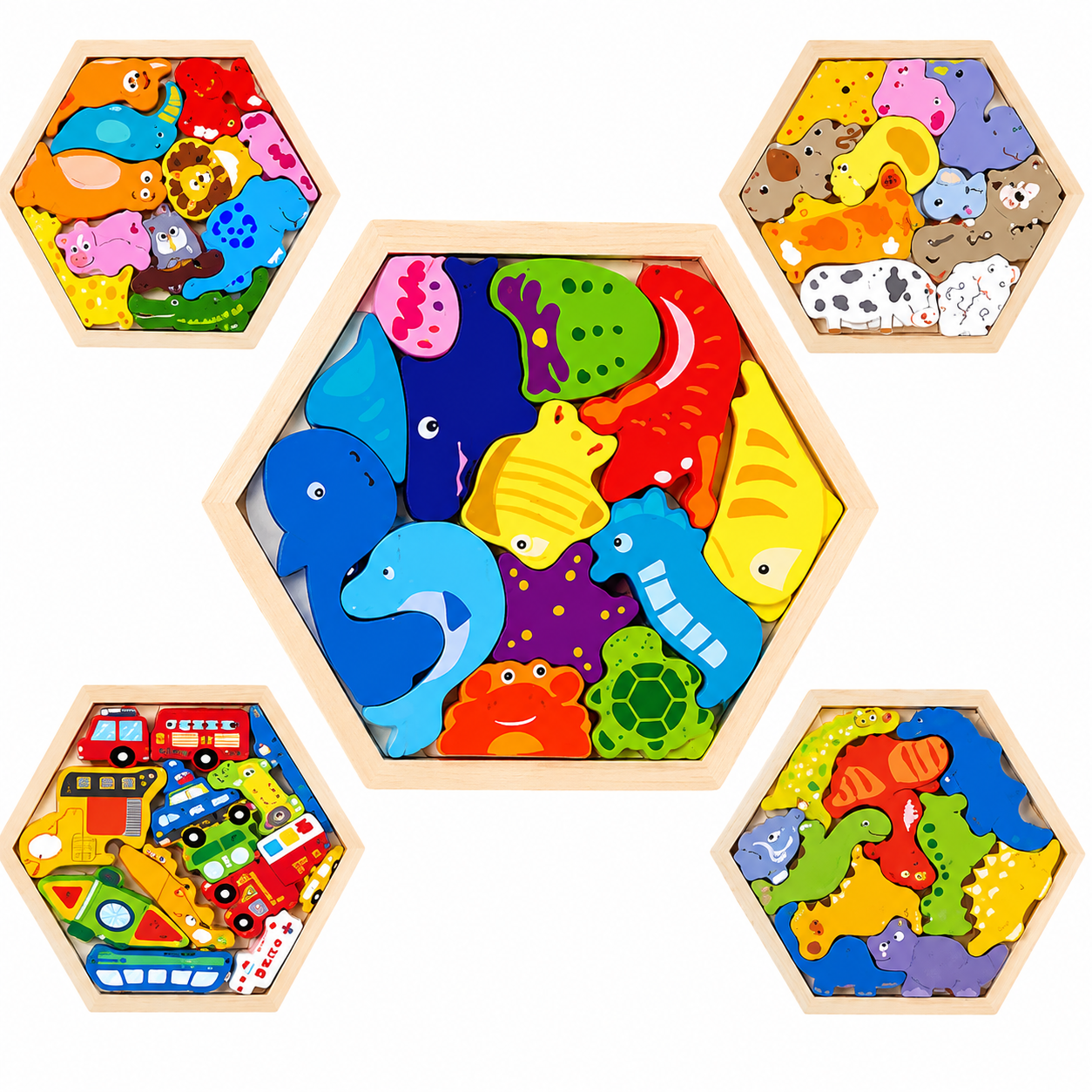 Animal World Hexa Puzzle