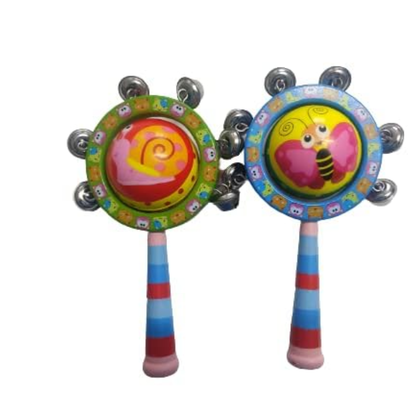 Roll over rattle
