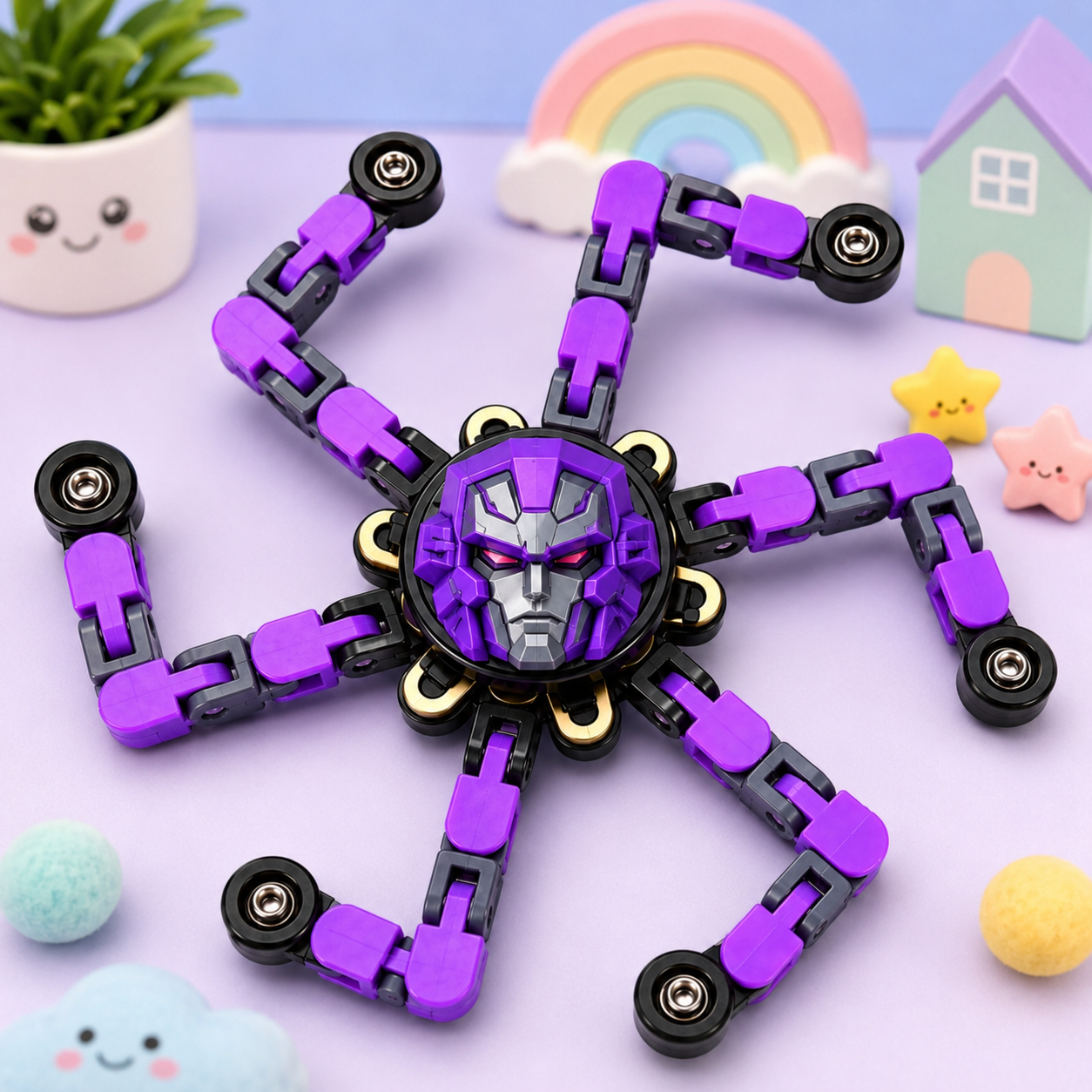 Robot fidget spinner