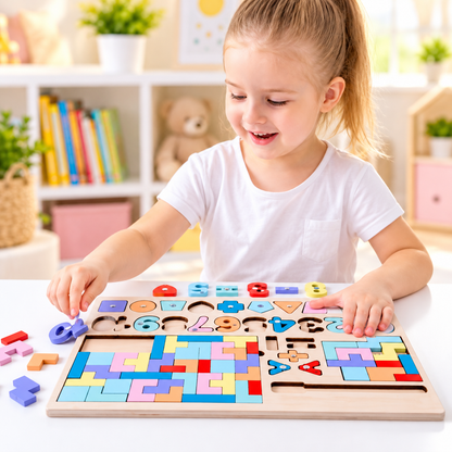 Multifunctionnal tetris board