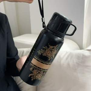 Leo black Thermos
