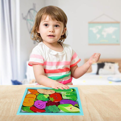 Wooden matching board