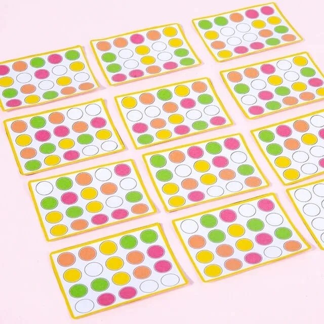 Finger tip memory game