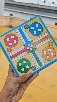 Magnetic 2-in-1 Luddo and Snakes N Ladder Game