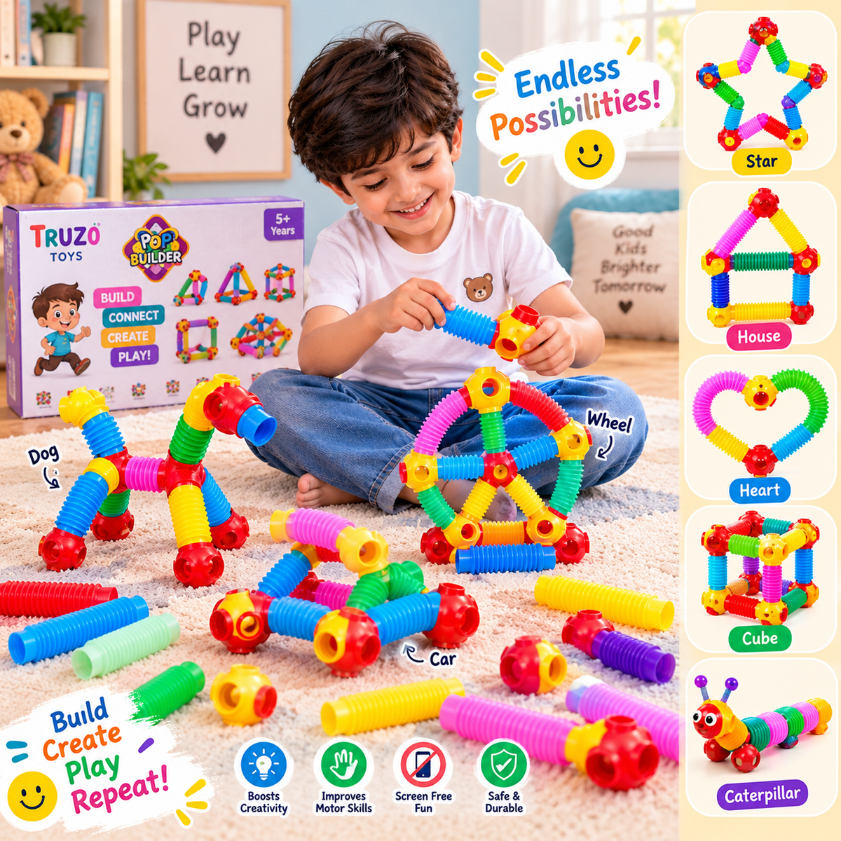 Pop Builder – Construction  Set