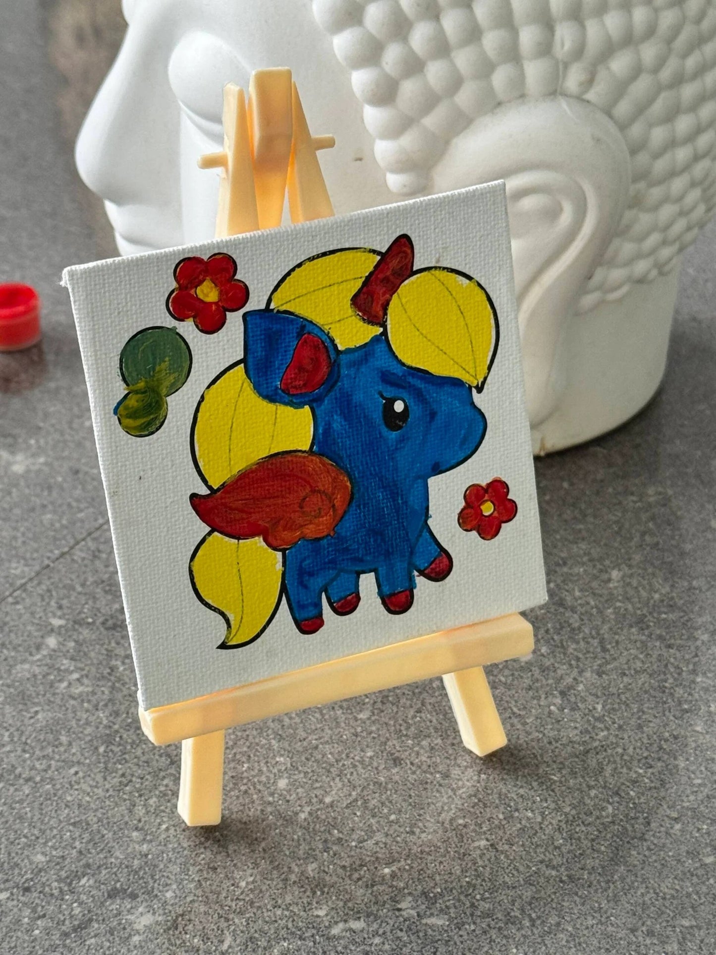 Mini Canvas Painting Kit