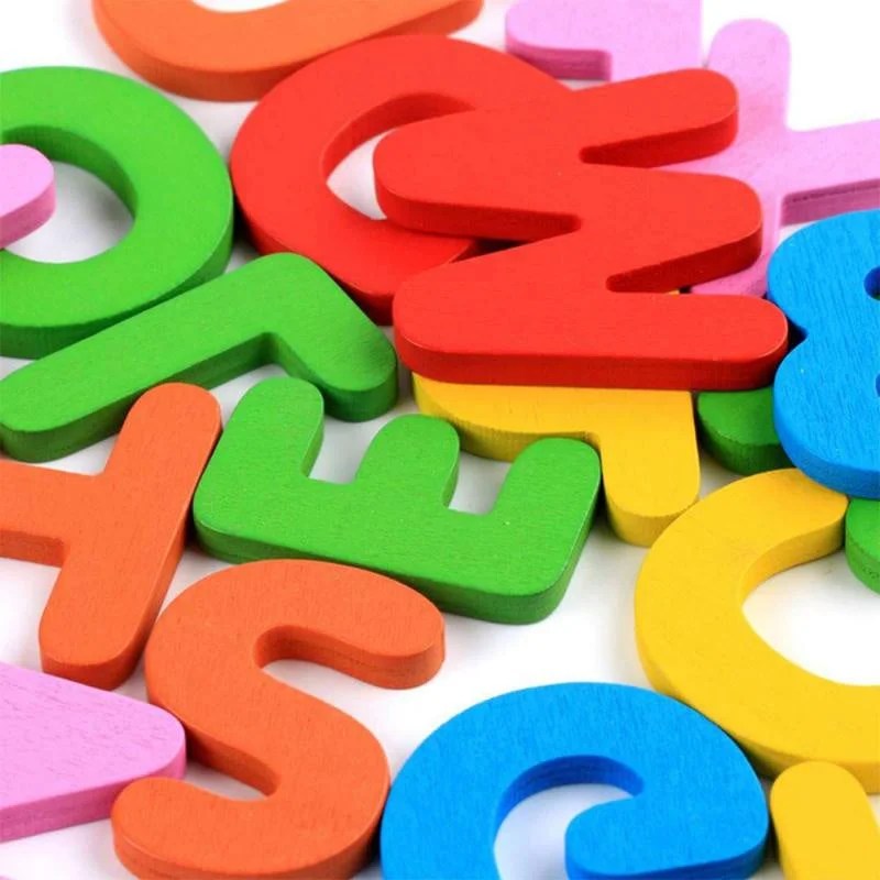 English Letter Identification Card