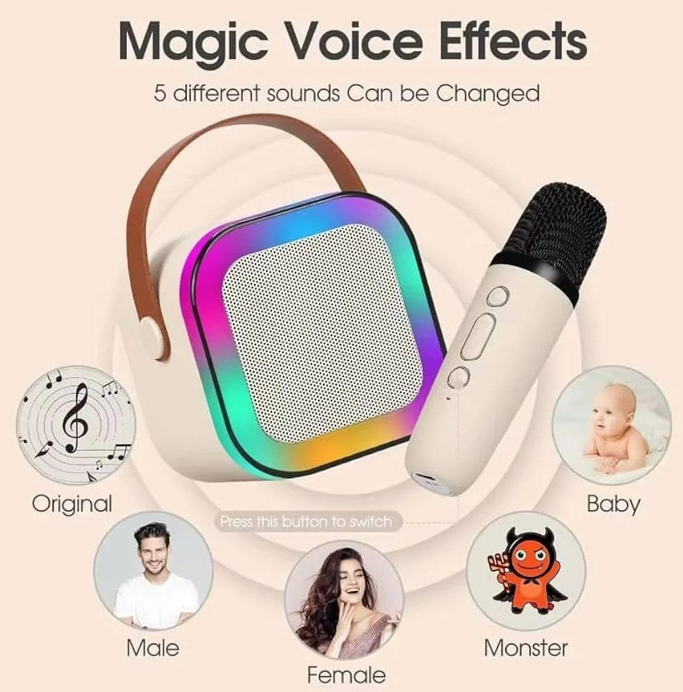 karaoke speaker [{with mike