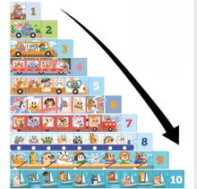 Forest animals number puzzle