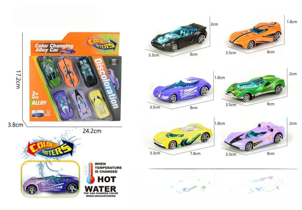 Color Changing Alloy Car