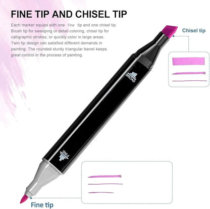 48 pieces art markers