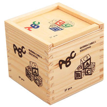 Wooden box with storage box