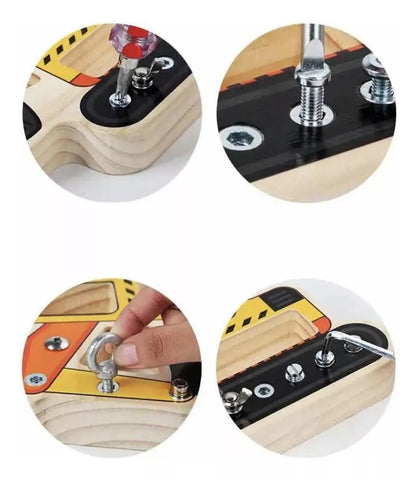 Nut Assembly Toy