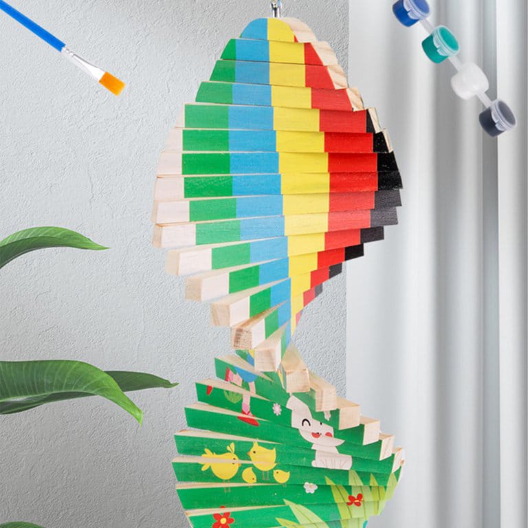 Spinning wooden  Craft
