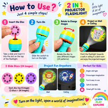 flashlight projector
